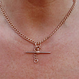 Ellibelle Jewellery Antique 9ct Gold Albert Chain Necklace (15.5") 21.7g