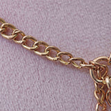 Ellibelle Jewellery Antique 9ct Gold Albert Chain & T-Bar Necklace (15.5") 30g