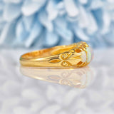 Ellibelle Jewellery Antique Edwardian Opal 18ct Gold Ring