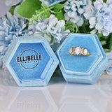 Ellibelle Jewellery Antique Edwardian Opal & Diamond 18ct Gold Ring