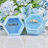 Ellibelle Jewellery Antique Edwardian Opal & Diamond 18ct Gold Ring