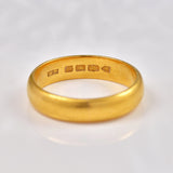 Ellibelle Jewellery Antique George V 22ct Gold Wedding Band - Date 1911 (6.6g)