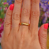 Ellibelle Jewellery Antique George V 22ct Gold Wedding Band - Date 1911 (6.6g)