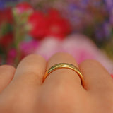 Ellibelle Jewellery Antique George V 22ct Gold Wedding Band - Date 1912 (5.2g)
