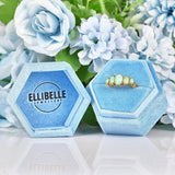 Ellibelle Jewellery Antique Opal 18ct Gold Five Stone Ring
