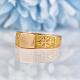 Ellibelle Jewellery Antique Victorian 18ct Gold Signet Ring