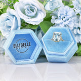 Ellibelle Jewellery Aquamarine & Diamond 18ct Gold Dress Ring (10.60ct)
