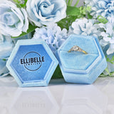 Ellibelle Jewellery Art Deco Diamond 18ct Gold Engagement Ring (0.65ct)