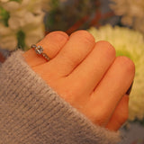 Ellibelle Jewellery ART DECO DIAMOND ENGAGEMENT RING (0.55CT)