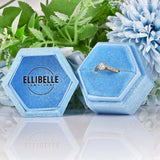 Ellibelle Jewellery ART DECO DIAMOND ENGAGEMENT RING (0.55CT)