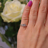 Ellibelle Jewellery ART DECO DIAMOND ENGAGEMENT RING