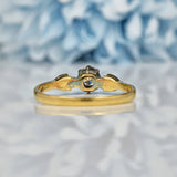 Ellibelle Jewellery ART DECO DIAMOND ENGAGEMENT RING