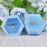 Ellibelle Jewellery Art Deco Diamond Gold & Platinum Double Daisy Ring