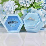 Ellibelle Jewellery Art Deco Diamond Platinum Solitaire Engagement Ring (0.92ct)