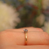 Ellibelle Jewellery ART DECO OLD CUT DIAMOND ENGAGEMENT RING (0.40CT)