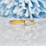 Ellibelle Jewellery ART DECO OLD CUT DIAMOND ENGAGEMENT RING (0.40CT)