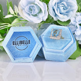 Ellibelle Jewellery Art Deco Style Aquamarine & Diamond Cluster Ring (5.00ct)
