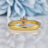 Ellibelle Jewellery Art Deco Style Diamond Solitaire Engagement Ring (0.30ct)