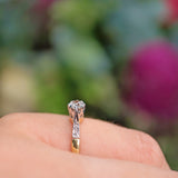 Ellibelle Jewellery Art Deco Style Diamond Solitaire Engagement Ring (0.30ct)