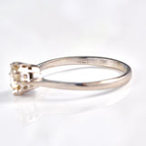 Ellibelle Jewellery Diamond 18ct White Gold Solitaire Engagement Ring (0.65ct)