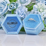 Ellibelle Jewellery Diamond 18ct White Gold Three Stone Engagement Ring (0.75ct)