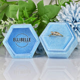 Ellibelle Jewellery EDWARDIAN DIAMOND FOUR STONE CROSSOVER RING