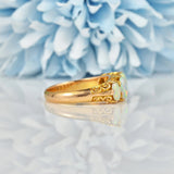 Ellibelle Jewellery EDWARDIAN OPAL 18CT GOLD FIVE-STONE RING