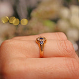 Ellibelle Jewellery EDWARDIAN SAPPHIRE & DIAMOND RING