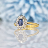 Ellibelle Jewellery Edwardian Sapphire & Diamond Ring