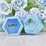 Ellibelle Jewellery Green Tourmaline 18ct White Gold Solitaire Ring