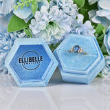 Ellibelle Jewellery Natural Ceylon Sapphire & Diamond 18ct Gold Ring (1.63ct)