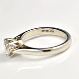 Ellibelle Jewellery PLATINUM 0.75CT DIAMOND SOLITAIRE ENGAGEMENT RING