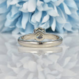 Ellibelle Jewellery PLATINUM 0.75CT DIAMOND SOLITAIRE ENGAGEMENT RING