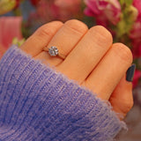 Ellibelle Jewellery PLATINUM 0.75CT DIAMOND SOLITAIRE ENGAGEMENT RING