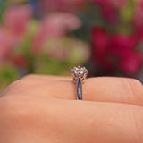 Ellibelle Jewellery PLATINUM 0.75CT DIAMOND SOLITAIRE ENGAGEMENT RING