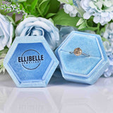 Ellibelle Jewellery Salt & Pepper Brown Diamond White Gold Engagement Ring (1.97ct)