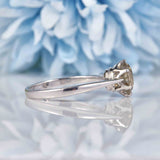 Ellibelle Jewellery Salt & Pepper Brown Diamond White Gold Engagement Ring (1.97ct)