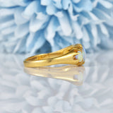 Ellibelle Jewellery Victorian Opal 18ct Gold Five Stone Ring