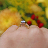 Ellibelle Jewellery Vintage 1.30ct Diamond Gold Engagement Ring