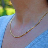 Ellibelle Jewellery Vintage 18ct Gold Rope Chain (18")