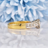 Ellibelle Jewellery Vintage 1975 Diamond 18ct Gold Engagement Ring (0.75ct)