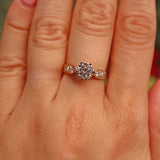 Ellibelle Jewellery Vintage 1975 Diamond 18ct Gold Engagement Ring (0.75ct)