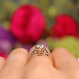 Ellibelle Jewellery Vintage 1975 Diamond 18ct Gold Engagement Ring (0.75ct)