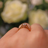 Ellibelle Jewellery Vintage 1980s Diamond 18ct Gold Engagement Ring (0.30ct)