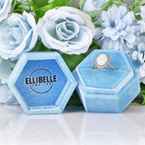 Ellibelle Jewellery Vintage 1981 Natural Opal & Diamond 18ct Gold Cluster Ring