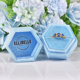 Ellibelle Jewellery Vintage 1985 Sapphire & Diamond 18ct Gold Ring