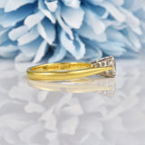 Ellibelle Jewellery Vintage 1986 Diamond Solitaire Engagement Ring (0.50ct)