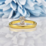 Ellibelle Jewellery Vintage 1986 Diamond Solitaire Engagement Ring (0.50ct)