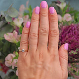 Ellibelle Jewellery Vintage 1986 Diamond Solitaire Engagement Ring (0.50ct)