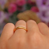 Ellibelle Jewellery Vintage 22ct Gold Wedding Band - London 1962 (4.4g)